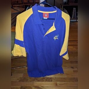 Vintage Minnesota Vikings NFL Vintage Polo Shirt